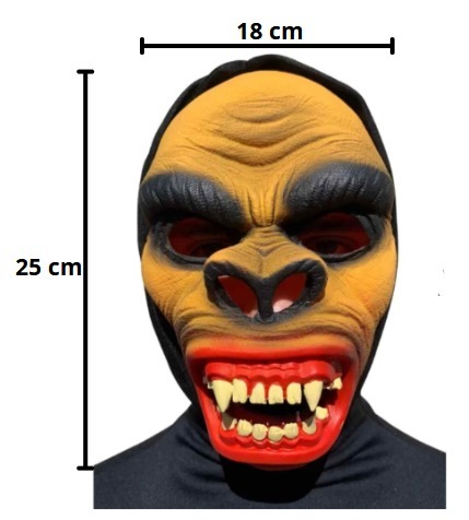 MASCARA LATEX GORILA